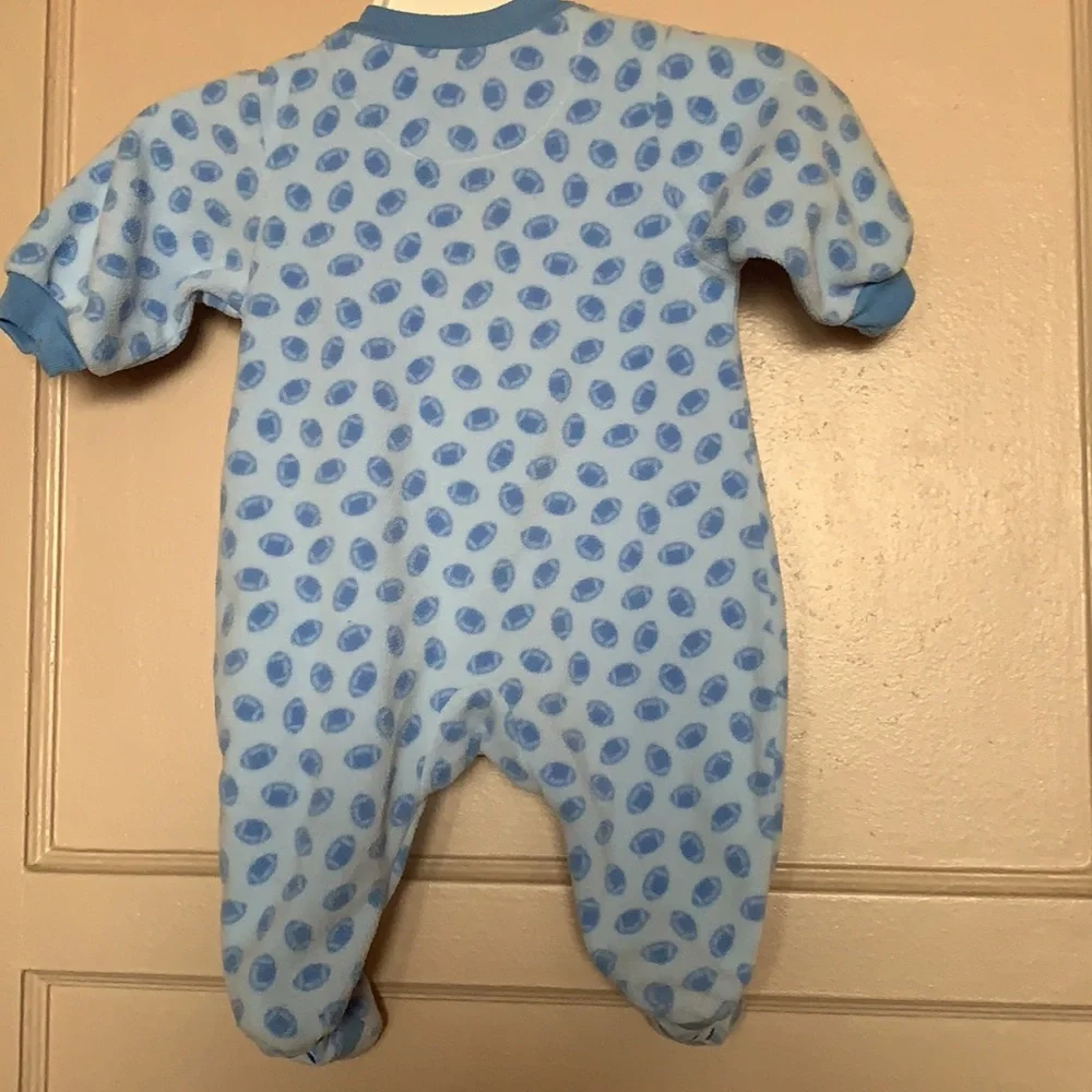 CARTER’S 3 MONTH ONCIES BUNDLE 2 NEW BLUE & BROWN